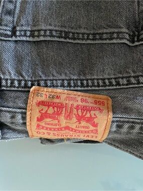 Levi's Strauss Black Denim